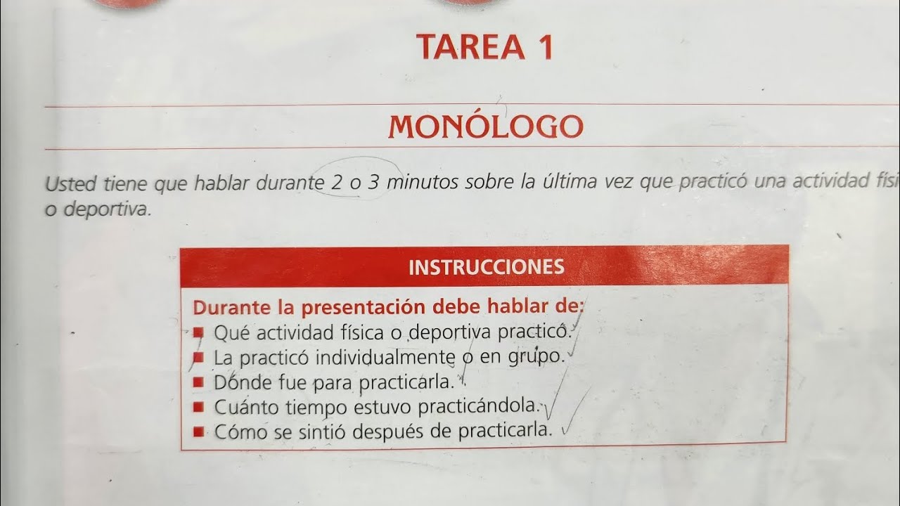 DELE A2. EXAMEN ORAL.