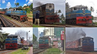 Class M4 Diesel-Electric Locomotive Collection in Sri Lanka Railways
