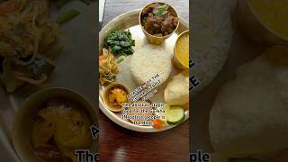 दाल भात तरकारी The absolute staple food for the Gurkha people #fyp #nepalhistory #karkhana #nepal