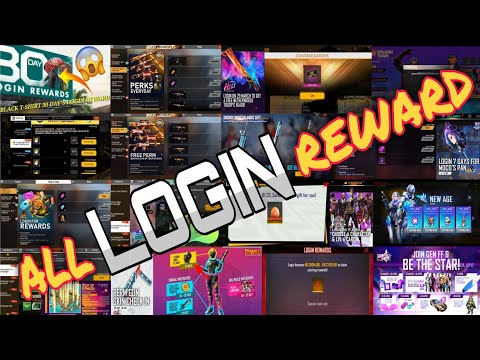 ALL LOGIN REWARD IN FREE FIRE || FREE FIRE ALL EVENT LOGIN REWARD | ALL EVENT LOGIN FREE ITAM