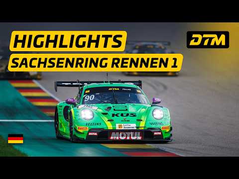 DTM Sachsenring: Highlights Rennen 1 🏎️🔥 | Das Samstagsrennen