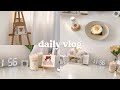 vlog 🍳 banana milk + egg toast, routine, candle unboxing, last assignments, movie night ♡