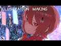 留夢れむ様 ご依頼絵 【2025/07/10】
