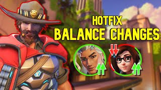 Magnetic Grenade Nerfed! NEW Hotfix Balance Changes (Overwatch 2)