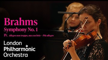 Brahms: Symphony No. 1: IV. Allegro non troppo, ma con brio — Più allegro ⏩