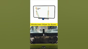 Windscreen Wiper For Buses #automobile #mechanism #mechanical #cad #engineering #solidworks #3d