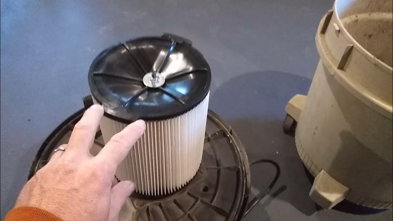 Don't throw away your old Sears Craftsman shop vacuum YouTube