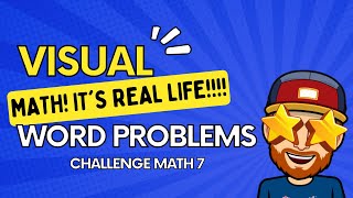 Math Olympiad Type Questions - Visual Word Problems - Real World Math Problems #7