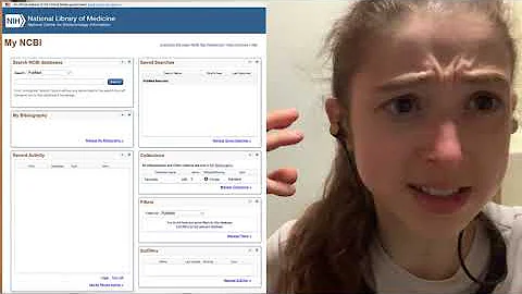 My NCBI - an intro to why you should get an account, My Bibliography, SciENcv, & biosketches