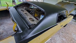 Step by Step Roof Replacement and Sail Panels on a 1972 Monte Carlo.  Restoration by Jared1970Monte