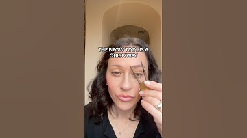 The Brow Tool is a quick way to get brows even and symmetrical every-time !! BROWTOOL.COM 🫶