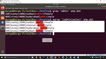 Session 36 grep vs egrep vs fgrep commands Part 2