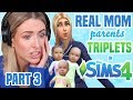 REAL MOM Tries Parenting Challenge in THE SIMS 4 | PART 3