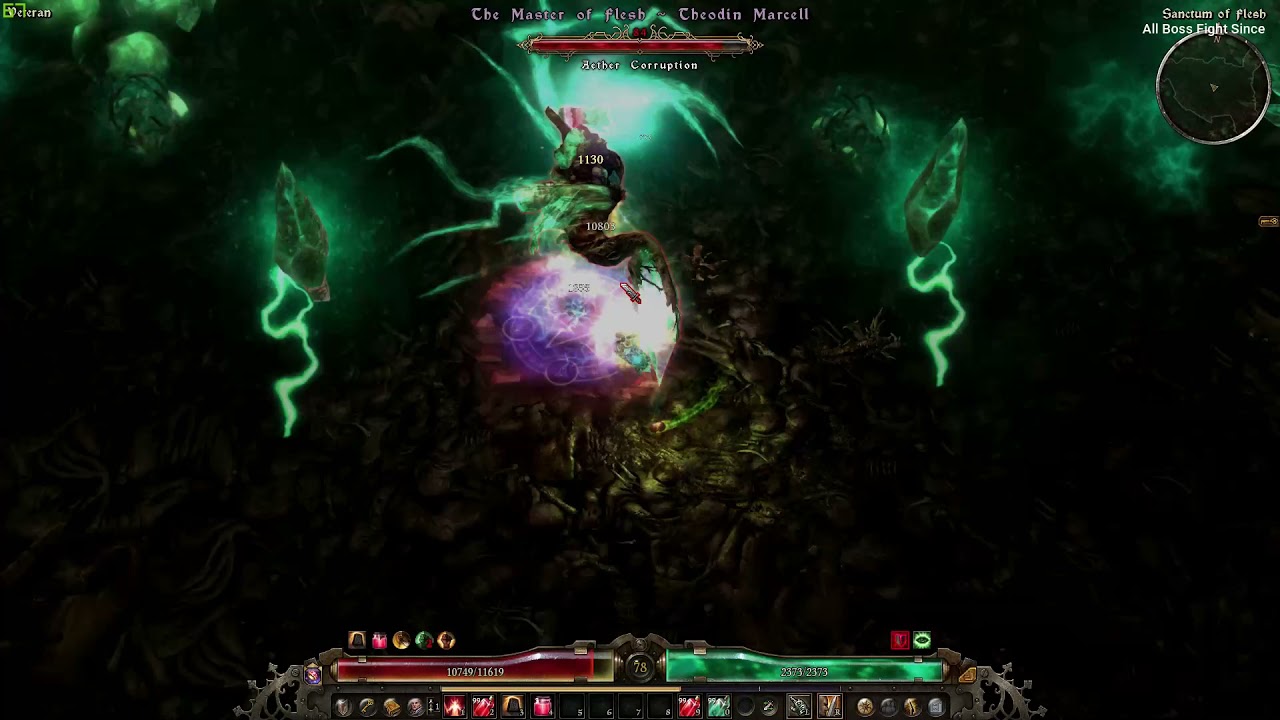 THE MASTER OF FLESH THEODIN MARCELL BOSS Grim Dawn