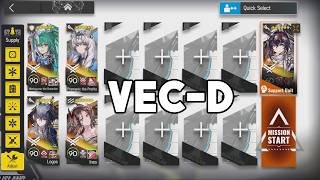 VEC-D - Easy Strategy【Arknights : Vector Breakthrough#2】