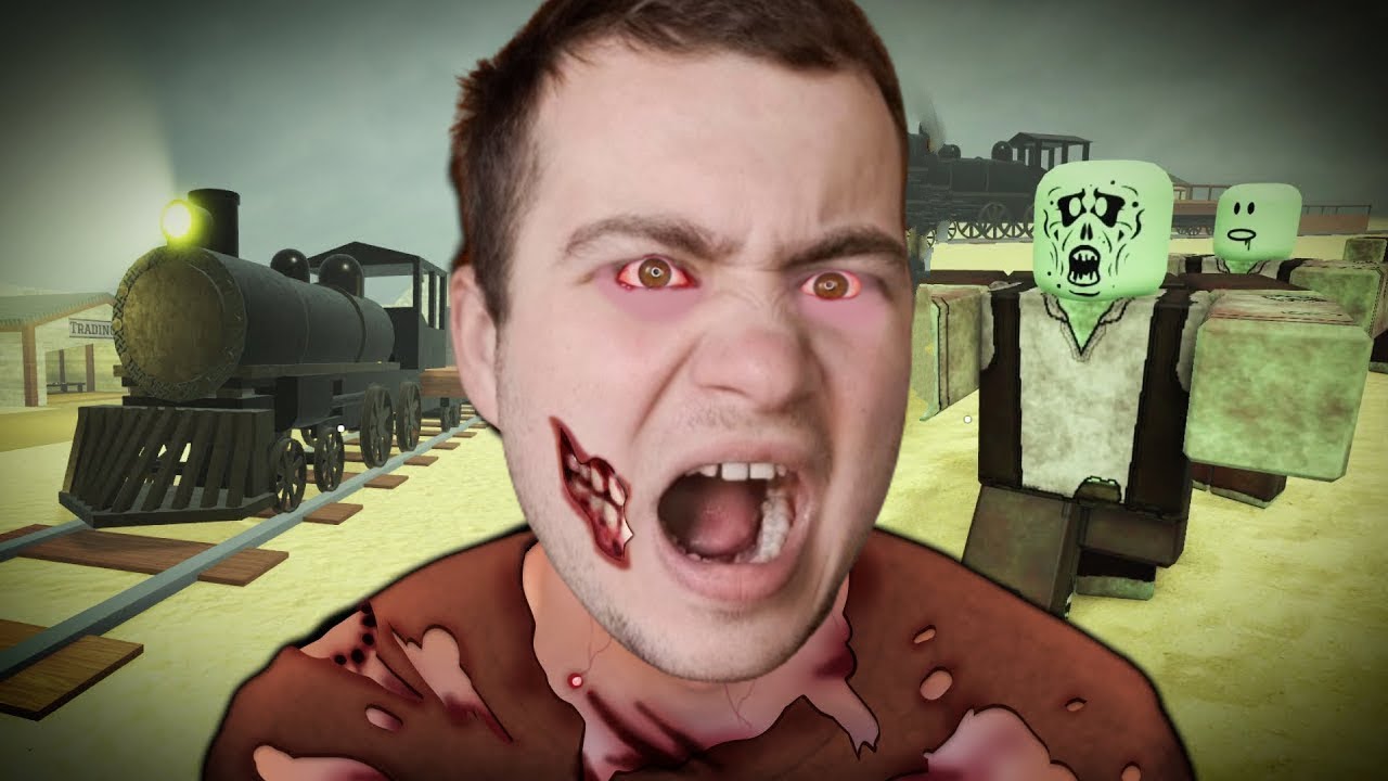 BEZIM OD ZOMBIJA U VOZU U ROBLOX DEAD RAILS