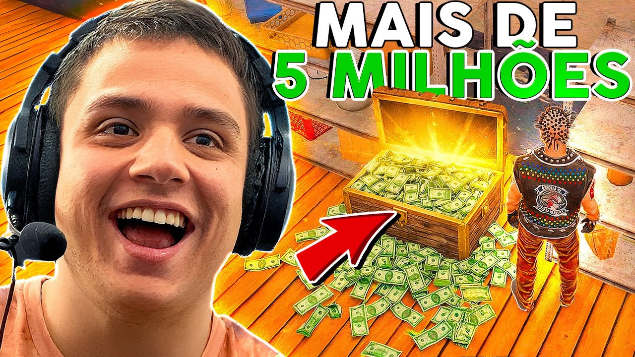 GOLPE DE $5 MILHÕES nos INSCRITOS 😱 GTA RP (Paulinho o LOKO)