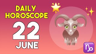 Capricorn horoscope today - June 22, 2026