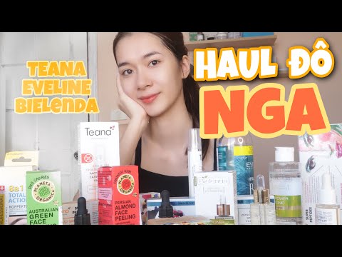 HAUL 4 TRIỆU SKINCARE NGA | LIỆU CÓ THẦN THÁNH NHƯ LỜI ĐỒN #Teana #Bielenda #Eveline #Planeta