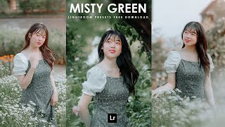 Misty Green Preset | Lightroom Presets DNG and XMP Free Download | Mobile Lightroom Tutorial