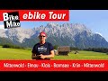 Eine Panorama eBike Tour zwischen Karwendel- und Wettersteingebirge | Oberbayern vom Feinsten