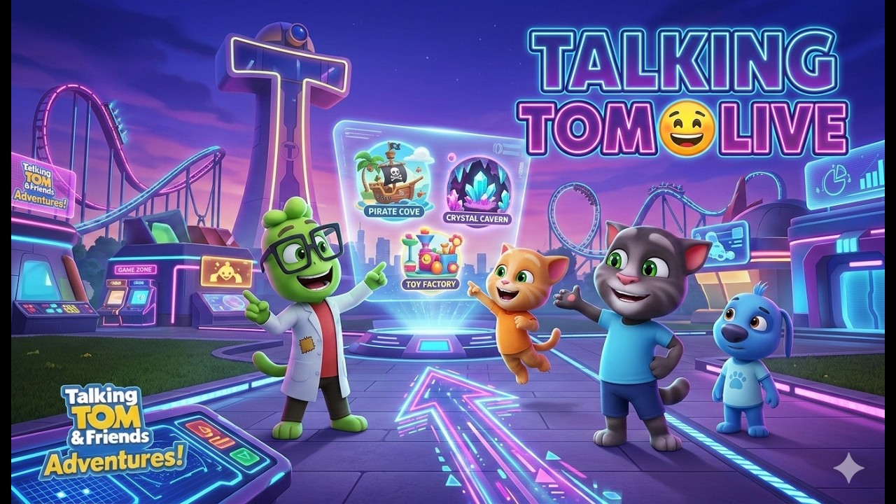 Talking Tom LIVE 🔴 Crazy Gameplay & Fun With Subscribers | Road to 10K 🔥Day 2