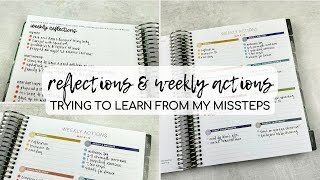REFLECTIONS &amp; WEEKLY ACTIONS for week 19 | 2024 goal planning | #mäksēlifeplanner