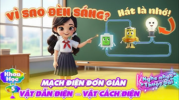 Vì sao đèn sáng? 💡⚡ Bài hát hoạt hình 3D giúp bé hiểu mạch điện dễ như chơi!