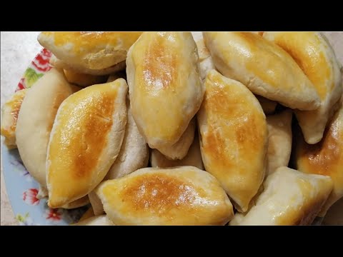 Пирожки с рисом и рыбой