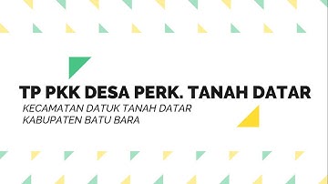 Vlog 10 Program Pokok PKK