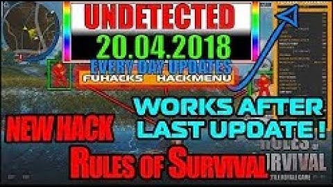 Rules Of Survival PC HACK❤️UNDETECTED 20.04.2018❤️TELEKILL,AIM,WALLHACK❤️