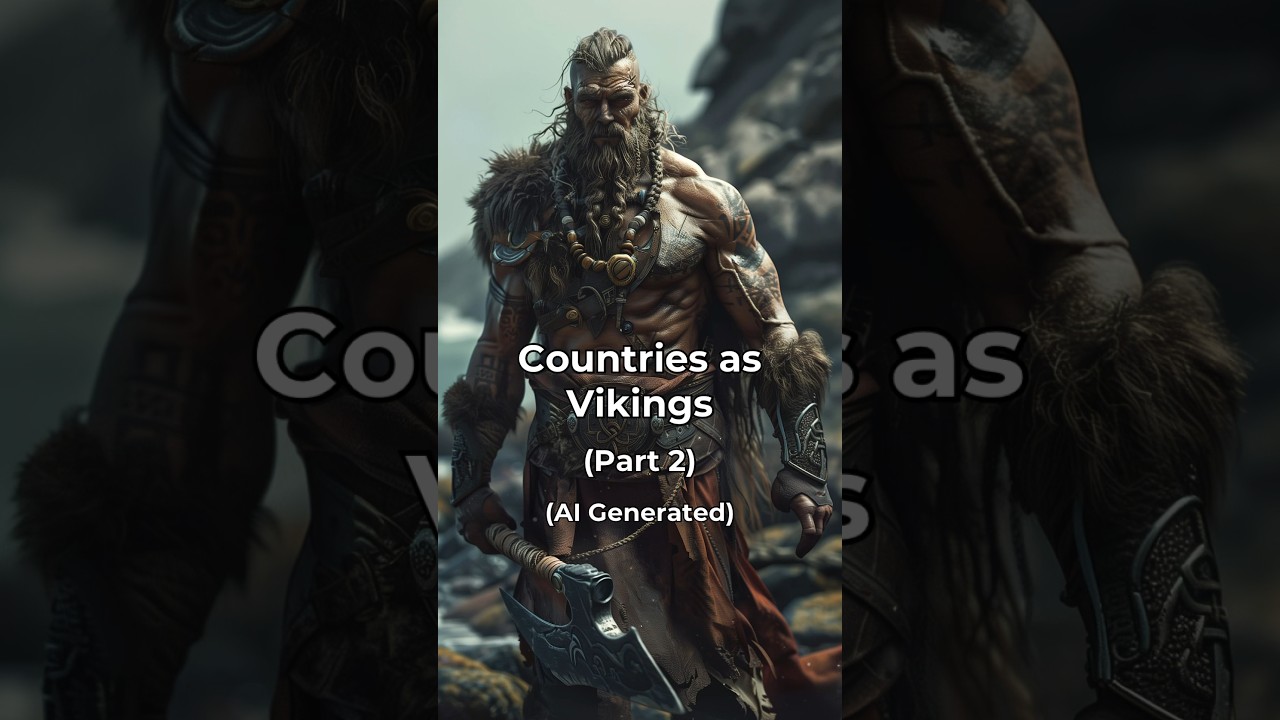 Countries as Vikings (Part 2) | Generated by AI 