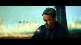 The Snap That Saved The Universe Ironman Edit Chris Grey - Let The World Burn