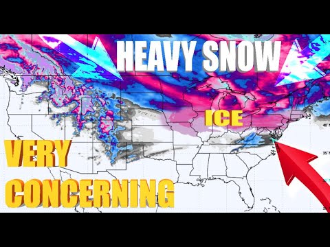 This Next Weather Pattern Is Bringing Heavy Snow & Ice! - YouTube