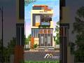 Two floor new house elevation front side design l second floor house elevation front design images l