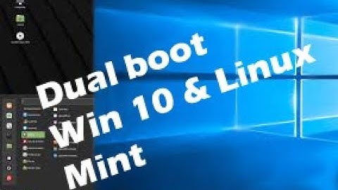 How to dual boot Windows 10 and Linux Mint os in Tamil