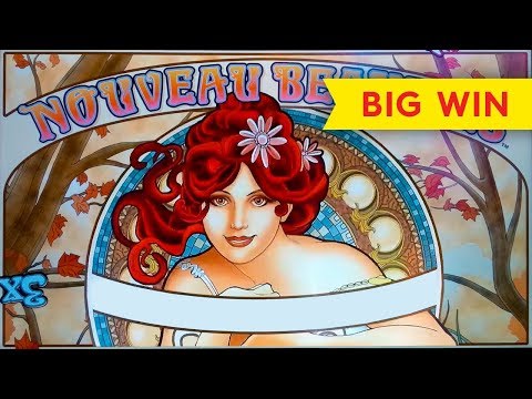 AWESOME RETRIGGER - Nouveau Beauties Slot - BIG WIN BONUS!