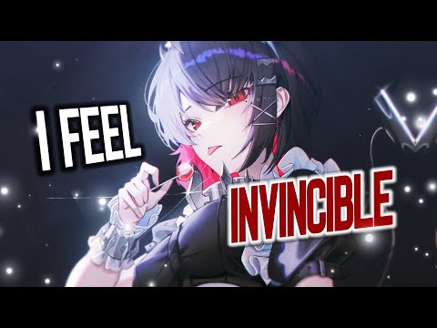 Nightcore - Feel Invincible (Female Version) (Lyrics)