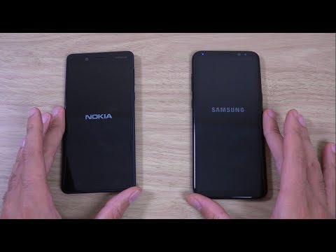 Nokia 8 vs Samsung Galaxy S8+ Speed & Camera Test!