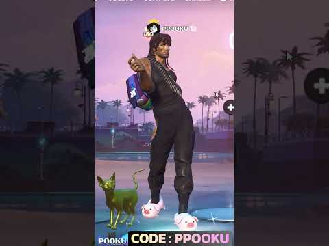 reason why I bought Rambo skin in Fortnite