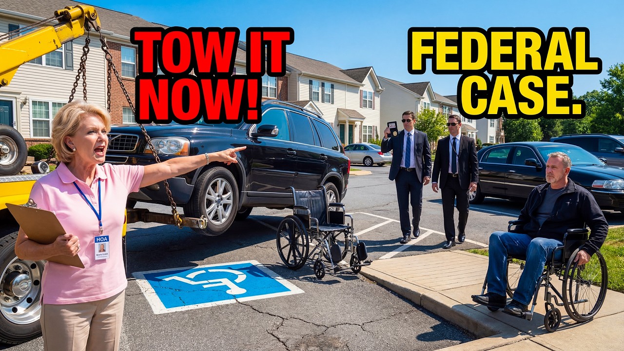 HOA Karen Ordered My Car Towed From a Disabled Veteran Spot — Then an ...