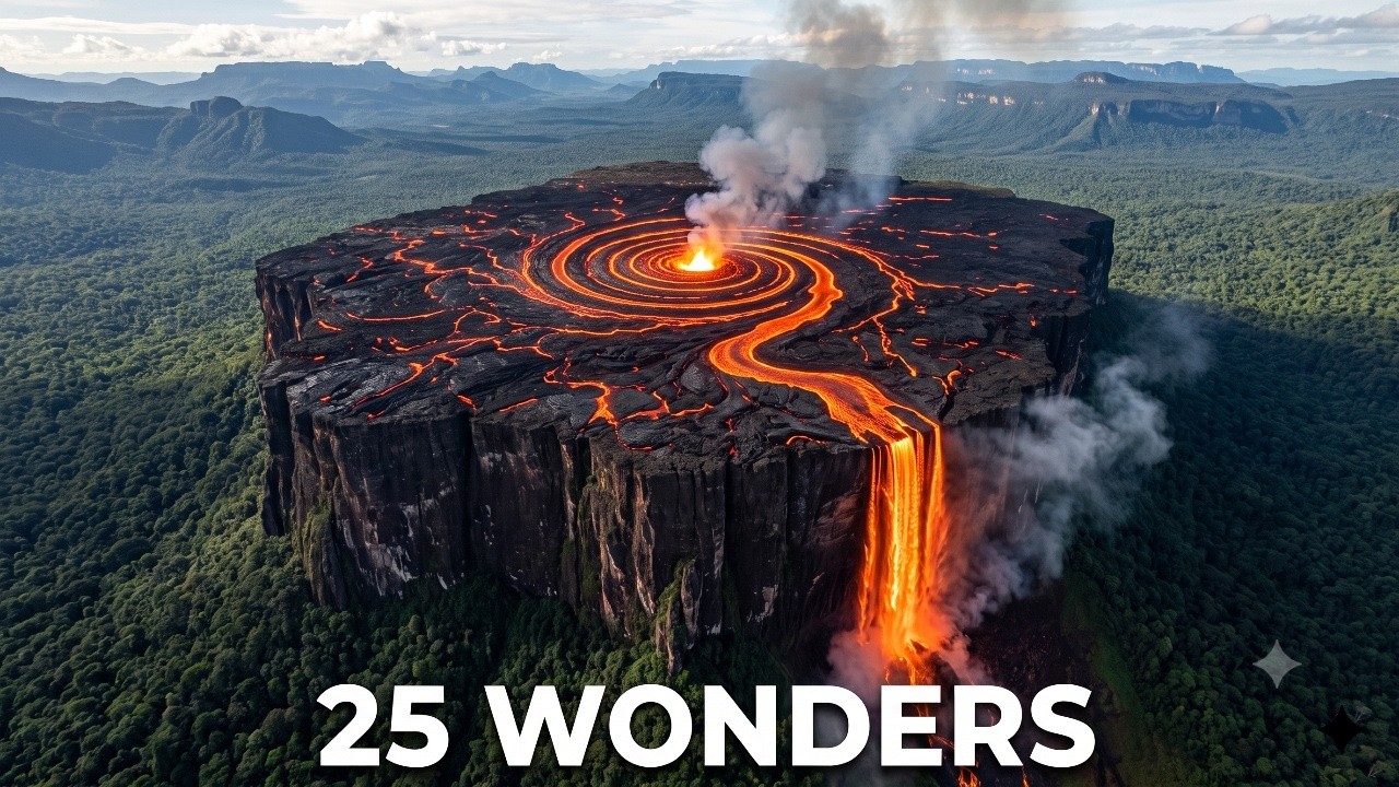 Top 25 Natural Wonders in the World Ranked (Most People Have Never Seen #3)