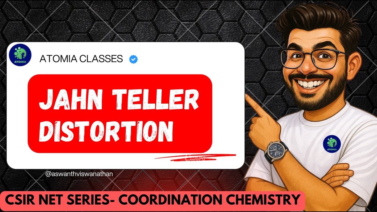 Jahn Teller distortion; നിങ്ങൾ അറിയേണ്ടതെല്ലാം #CSIR NET #chemicalsciences