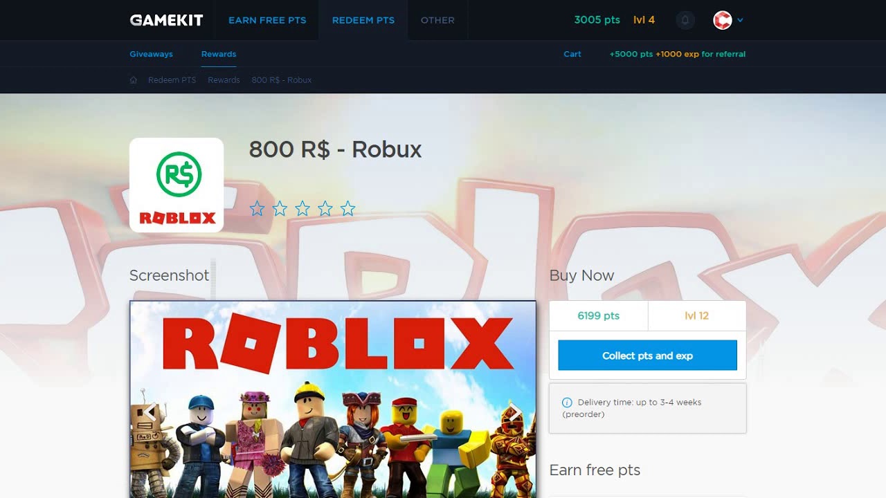 Free Robux Today - how to get 800 robux for free 2019