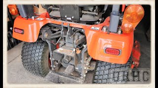 Replacing The Broken Tail light On My Kubota BX2360 With LEDs