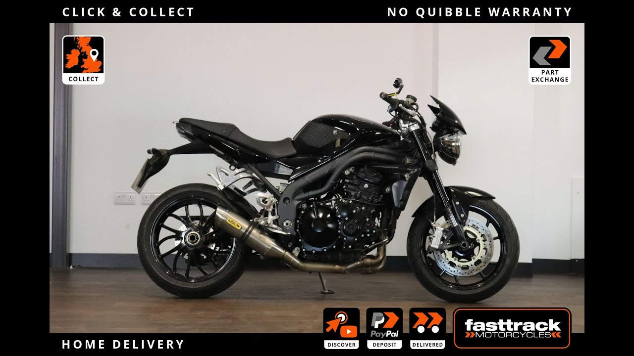 TRIUMPH SPEED TRIPLE 1050 2010 VIDEO TOUR WALK AROUND