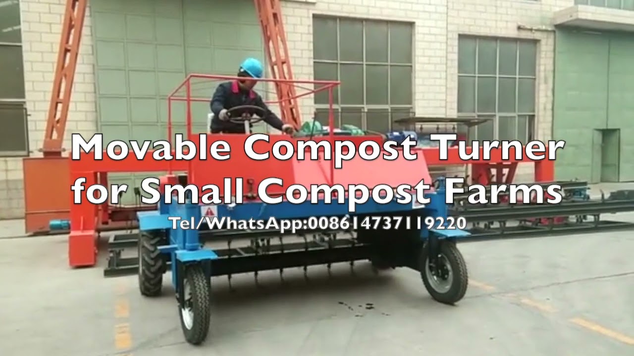 Movable Compost Turner for Small Compost Farms