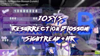 osu! IOSYS - Resurrection Blossom Sightread +HR | 5.4⭐