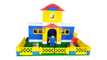 Lego Junior Architect House || peacock Smart Block  || Bricks House