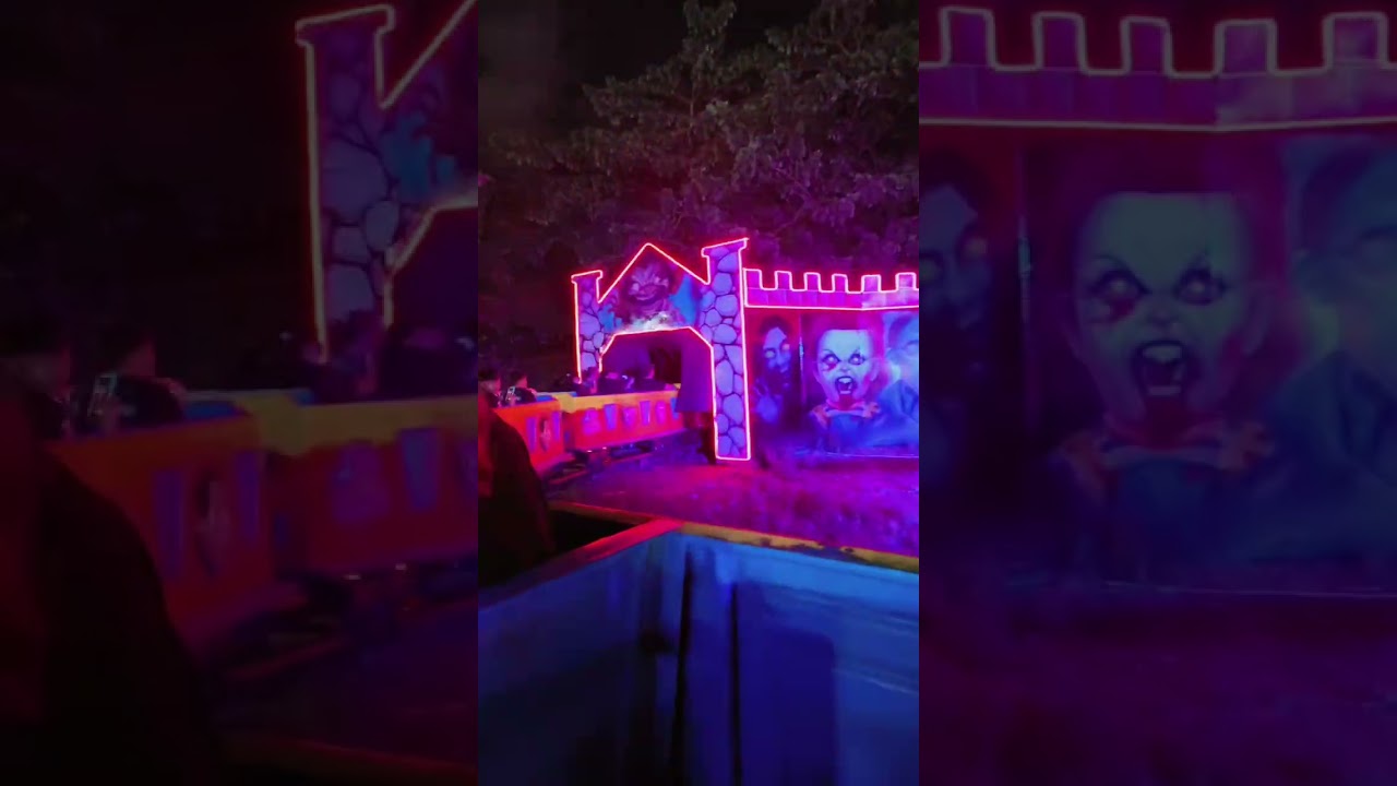 Kunwari daw takot 🤣🤣🤣🤣🤣 #horrortrain #themeparkadventure #laughtrip 